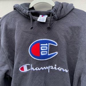Champion 100th Anniversary Black Hoodie